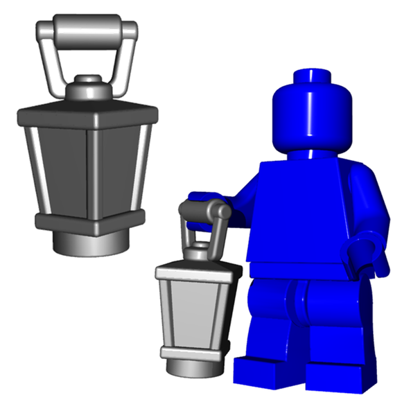 Custom Lantern Accessory for Minifigures Pirates Imperial -Pick your Color!-