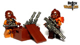 Brickwarriors Custom Auto Sniper Weapon for Minifigures  -Pick your Color!-