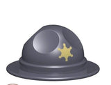 Brickforge RANGER HAT for Minifigures -Police Military WWII -Pick Color