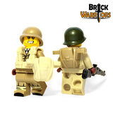 Brickwarriors RUCKSACK Accessory for  Minifigures -Pick your Color!-