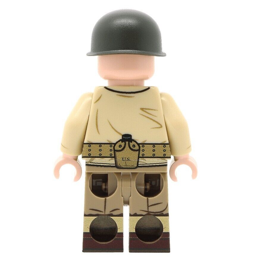 WW2 U.S. Army Captain Minifigure - United Bricks – Nashvegas Bricks