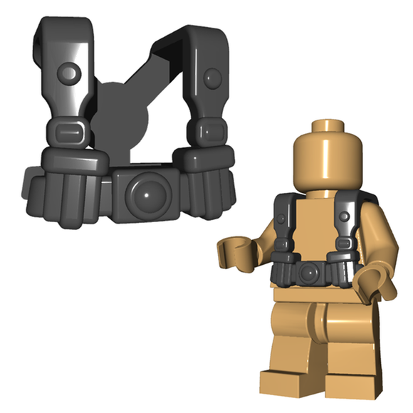 Brickwarriors GERMAN Infantry SUSPENDERS for  Minifigures -Pick your Color!-