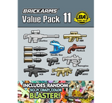 BRICKARMS Value Pack #11 Weapon Pack w/ Random Sci Fi Weapon for Minifigures NEW