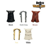Custom TRENCH COAT for Minifigs Detective Soldier Officer -Pick Your Color!-