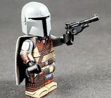 Brickarms Galactic Gunfighter Pistol -Gunmetal- for Star Wars Minifigures
