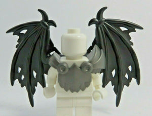 Custom Armor & TATTERED Bat WINGS for Custom Minifigures - Angel, Superheroes