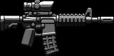 Brickarms M4-Phoenix Rifle for Minifigures -Pick Color!-  NEW