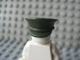 Custom OFFICER HAT for Minifigures -Police Military WWII -Pick Color