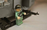 BrickArms M60 MACHINE GUN w/ Bipod for Custom Minifigures -US Soldier Military