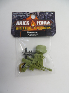 Custom Space Marine Spartan Accessory Pack for Minifigures -olive green