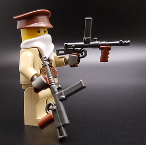 BrickArms OWEN GUN RELOADED for Custom Minifigures -NEW -