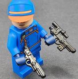 Brickarms Corpo Blaster for Star Wars Minifigures -Pick Style! Scoped or No