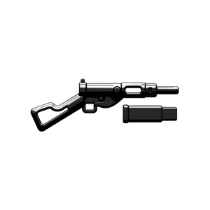 BrickArms STEN Gun (Black) for Minifigures WW2 British Soldier NEW