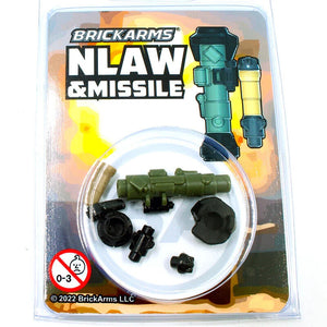 BrickArms NLAW w/Missile Buildable Custom Weapon for Minifigures -NEW -
