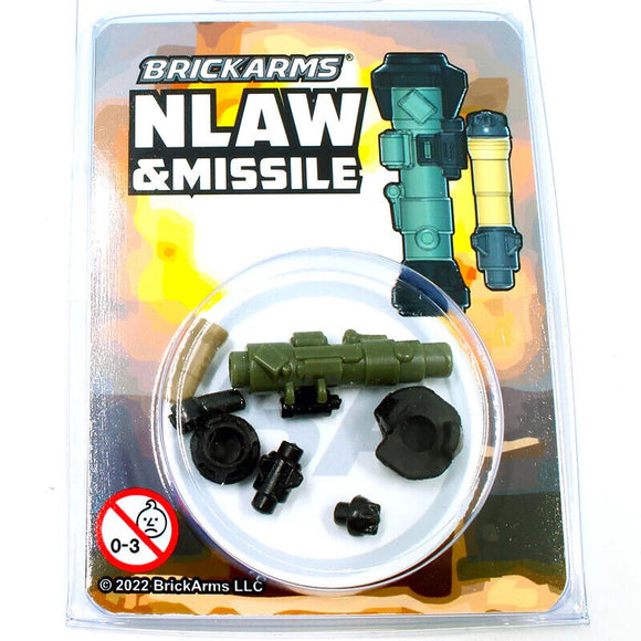 BrickArms NLAW w/Missile Buildable Custom Weapon for Minifigures -NEW –  Nashvegas Bricks