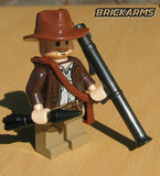 BrickArms BAZOOKA For Minifigures  -NEW- WW2 Soldier -Black