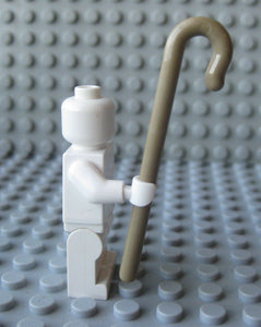 Custom SHEPHERD CROOK Staff Accessory for Minifigures