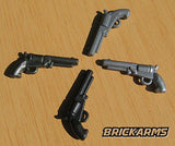 BrickArms M1851 Navy Revolver Weapon for Western Minifigures -NEW