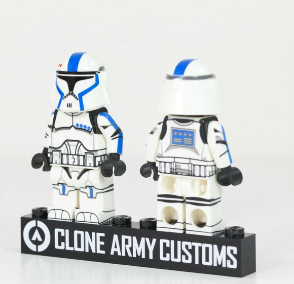 P1 HEAVY Blue Assault Clone Minifigure -Full Body Custom Printed! CAC