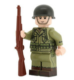 WW2 US ARMY RIFLEMAN Minifigure - United Bricks