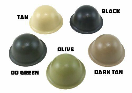 Brickarms T90 Japanese WW2 Helmet Headgear for Minifigures -Pick your Color!-