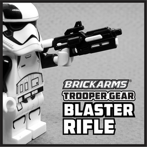 BrickArms Trooper Gear BLASTER RIFLE for Minifigs - NEW