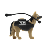 British Police Dog Handler Custom Minifigure  - United Bricks