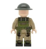 WW2 BRITISH BEF Rifleman Minifigure NEW United Bricks