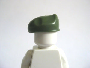 Custom BERET Hat for Minifigs Military Soldier Officer -Pick Your Color!-