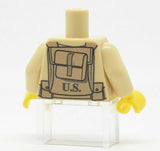 United Bricks PRINTED TORSO for Minifigures -Custom printing -NEW- WW2