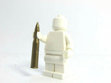 Brickarms 88mm SHELL Ammo Piece for Minifigures MOC Tanks -NEW- Brass