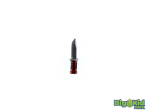 Bigkidbrix Bowie Knife Overmolded for Minifigures -Pick Color!- NEW