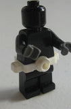 Custom UTILITY BELT for Minifigures Military Pistol Knife Holder -White-