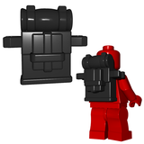 Custom KNAPSACK Backpack for  Minifigures -Soldiers- Pick your Color