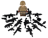 Brickarms Frontline Pack V2 Modern Combat- for Minifigures -NEW
