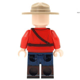 Canadian Mountie Minifigure - United Bricks