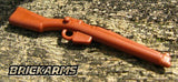 BrickArms SMLE Rifle for Minifigures - Brown- NEW Soldiers