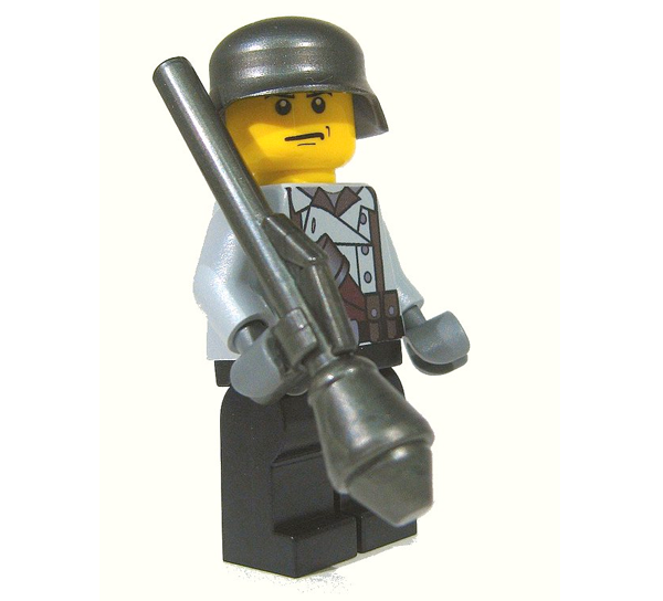 BrickArms PANZERFAUST For Minifigures -NEW- WW2 Soldier -Black ...