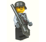 BrickArms PANZERFAUST For Minifigures  -NEW- WW2 Soldier -Black