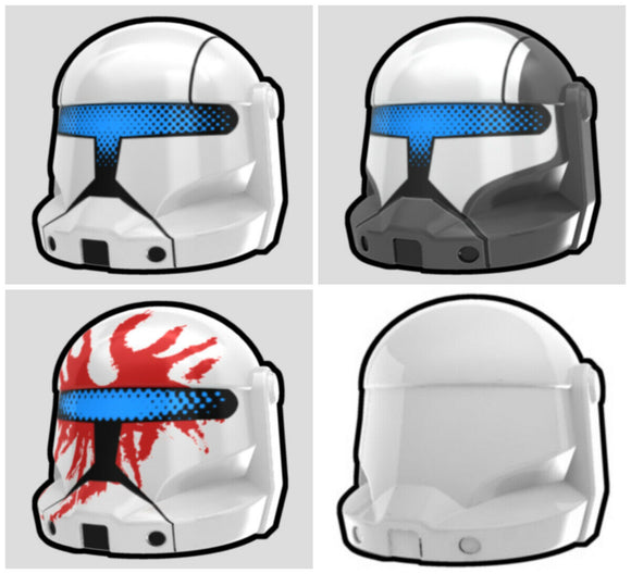Arealight Custom CLONE COMMANDO Helmet -for Star Wars Minifigures-Pick Color-NEW