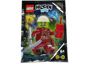 Genuine Lego Haunted Worker Hidden Side Foil Pack Minifigure 792007 Brand New