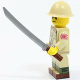 Brick Tactical Custom OVERMOLDED BLADE WEAPONS for Minifigures -Pick Style- NEW