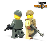 Custom GARRISON CAP for  Minifigures -Pick your Color! WWII Soldier