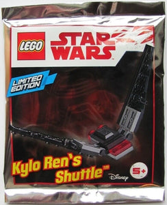 Genuine Lego KYLO REN'S SHUTTLE Sealed Foil Pack Set - Star Wars 911831