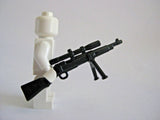 BrickArms M1903 Springfield USMC Sniper Rifle + BIPOD for Minifigs -Soldier WWII