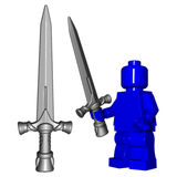 Custom Paladin Sword for Minifigures LOTR Castle -Pick your Color! NEW