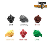 Custom Dragonman Head for Minifigures Castle -Pick your Color! NEW