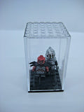 Display Case for Minifigures -6x6 stud size- NEW! Clear, Dust Free!