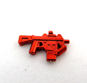BrickArms Perregrine SMG in Red Chrome Plating!  Super Rare