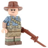 WW2 Australian Army Soldier (South-West Pacific) Minifigure - United Bricks